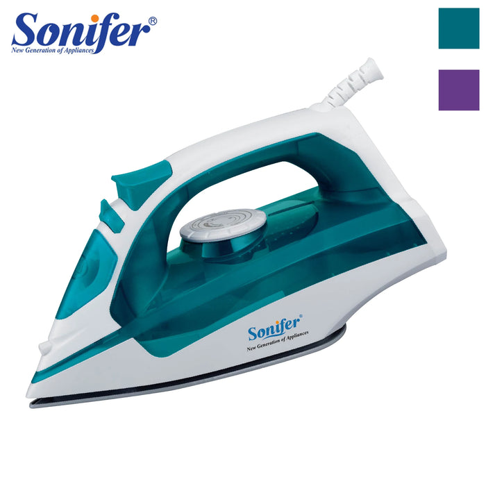 Steam Iron For Clothes 2000W Household Fabric Ceramic Soleplate Electric Iron Ironing 250ml Fast-heat For Clothes Sonifer