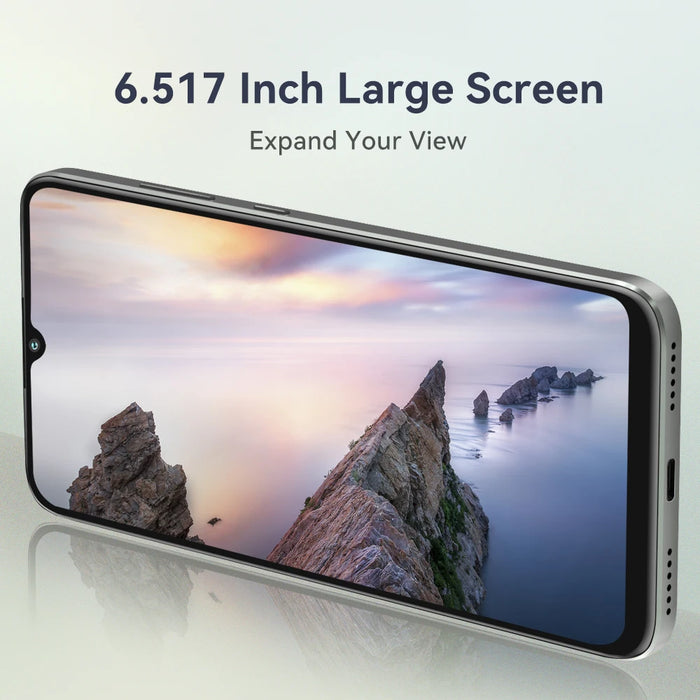 Cubot Android Smartphone-Note 30, Octa-core, 4GB+64GB (256GB Extended), 6.517-Inch Screen, 4000mAh, 20MP,Dual SIM, Face ID, OTG