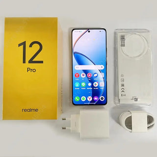 [World Premiere]  realme 12 Pro 5G Snapdragon 6 Gen 1 6.7"120Hz Curved Vision Display Octa Core 5G 67W SUPERVOOC NFC Smartphone
