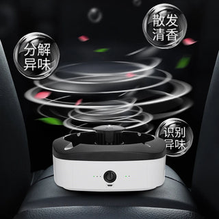 Creative household living room luxury office car ashtray smoke removal second hand smoke air purifier intelligent ashtray