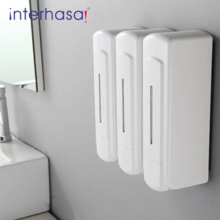 Single/Double/Triple 1050ml Soap Dispenser Wall Shower Bath Shampoo Gel Dispenser Bathroom Accessories Liquid Soap Container