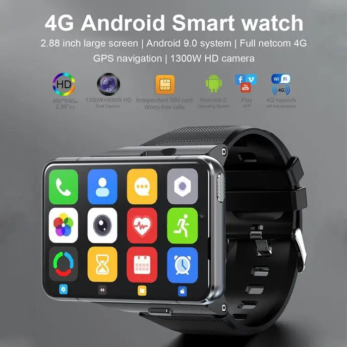 2022 New Models 64Gb Full Netco 4G Gps Navigation 2.88 Inch Hd 480*640 Touch Screen S999 Smart Watch With Sim Card