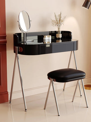 Modern Minimalist Bedroom Makeup Table Light Luxury Dressing Table Bay Window Classic Dresser