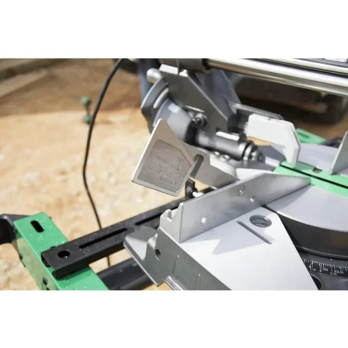 Metabo HPT Miter Saw | 8-1/2-Inch Blade | Linear Ball Bearing Slide System | C8FSES