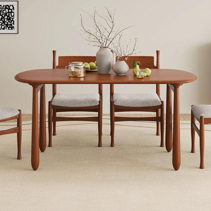 Dining Room Sedentary Table Wooden Simple Rooms Reception Tables Service Multifunction Home Furniture Bord Bwrdd Elegant Kitchen