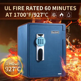 Floor Safes Mini Jewelry Safe Document Fireproof and Waterproof Cabinet safes (2096D)