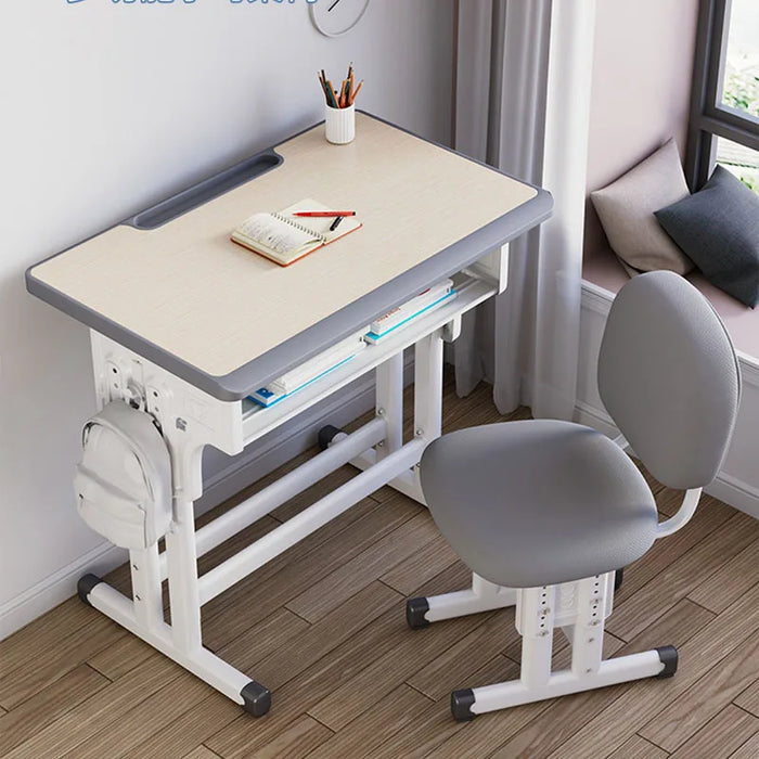 Minimalist Adjustable Desk Children Lounges Ergonomic Reading Table White Minimalist Table Enfant Avec Chaise Children Furniture