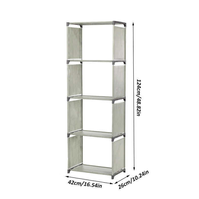 bookcases furniture Bookshelf Stand Storage Display Organizer Non-woven Fabric Storage Rack Shel