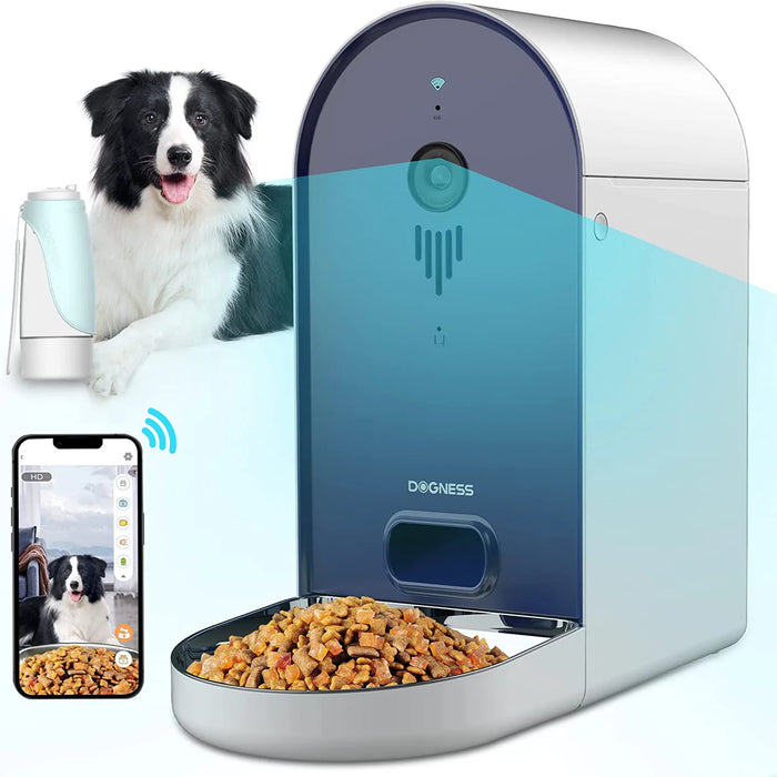 Top Seller Dogness Automatic Dog Feeder Timed Dog Pet Feeder Camera Automatic Pet Feeder with Timer and Camera