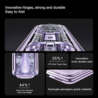 Original Vivo X Flip 5G Folded Phone 6.74 Inches AMOLED Screen Snapdragon 8+ Gen 1 OriginOS 3 Battery 4400mAh Smartphone