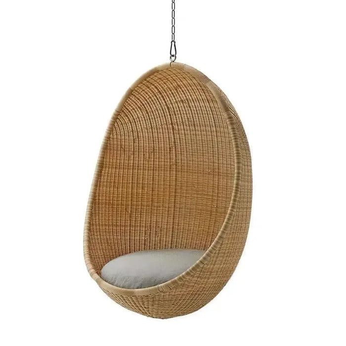 Outdoor swing chair courtyard bird's nest chair network celebrity double hanging basket leisure lazy chair balcony furniture