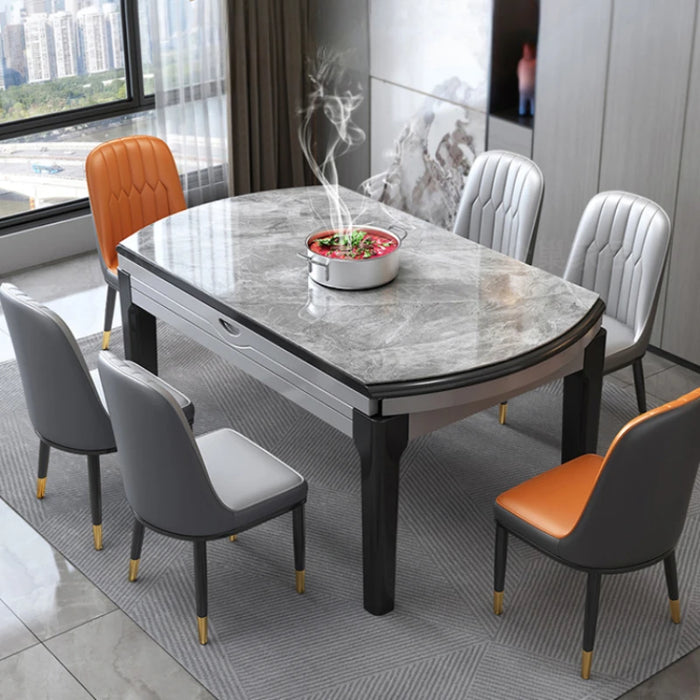 Designer Coffee Table Dining Room Service Restaurant Tables Marble Multifunction Home Furniture Bord Bwrdd Rectangular Kitchen