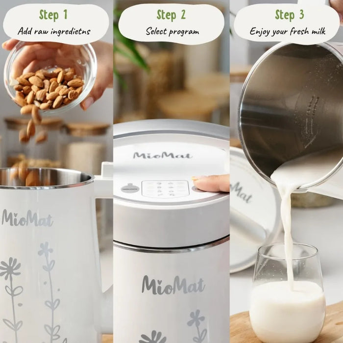 Maker | Make 40oz of Natural Almond , Soy Oat , Coconut Milk, and more ... + Soups,