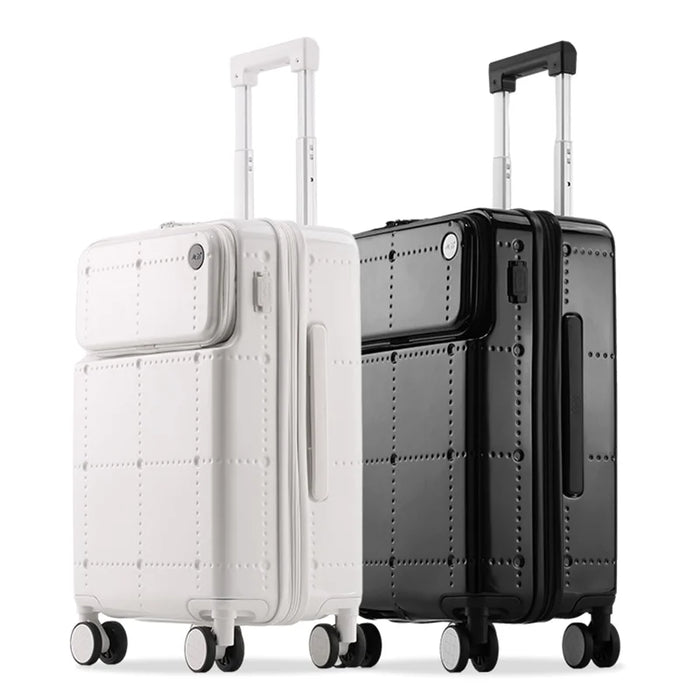 Pull rod luggage Female 20 "boarding combination case 26 suitcase large capacity zipper student travel case Male