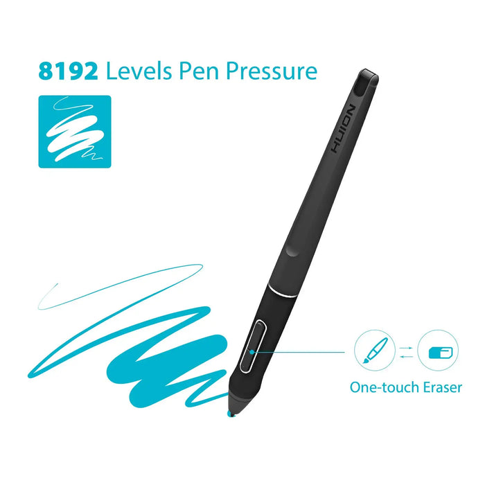 HUION PW507 Battery-Free Stylus for Huion Kamvas PRO 12 / PRO 13 / Pro 16, Kamvas 16 / 20