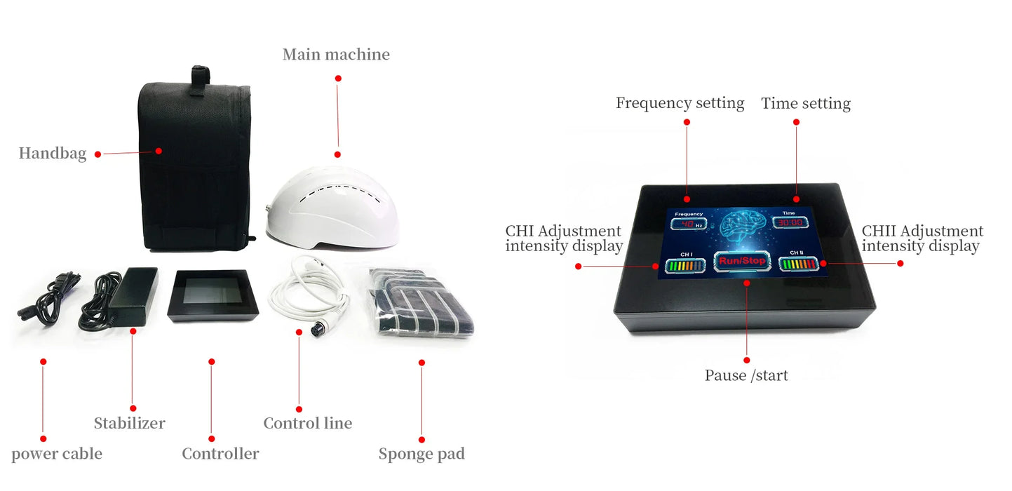 810nm Stimulate Brain Nervous System Alleviates Alzheimer's Stroke Wearable Device