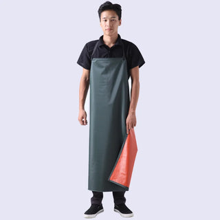 Modern Simplicity Double Thick Sleeveless Apron Waterproof Oil-proof and Stain-proof Kitchen Attachment Fashion Cute PVC Aprons
