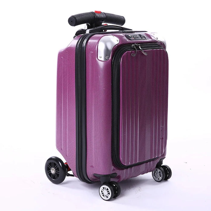 Scooter Trolley Case Riding Automatic Luggage Pc Luggage and Suitcase Multi-Function Box Boarding Bag 21-Inch