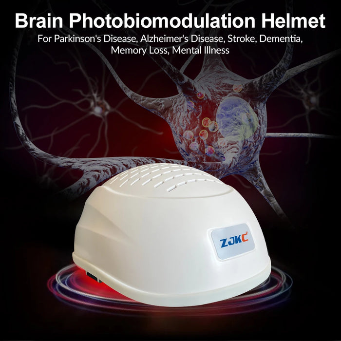 ZJKC 810nm Photobiomodulation Brain Memory Improvement Natural Treatment for Parkinson Reduce Long Term Nerve Damage at Home