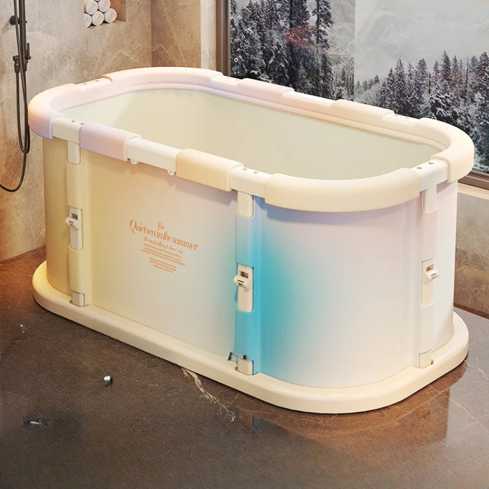 Bathtub Water Bucket Bath Plastic Buckets Comfortable Foot Bag Foldable Adult Collapsible Cubeteras Banheira De Gelo Home Spa