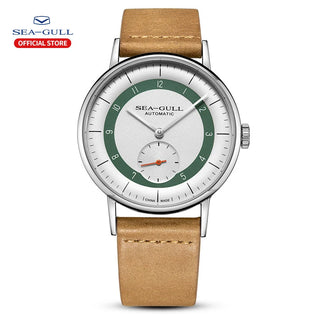 New Seagull Men Watch Automatic Mechanical Watch Belt Waterproof Sapphire Glass Casual Men's Watch Clock 819.93.6099
