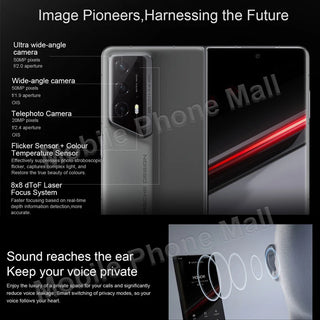2024 Original HONOR Magic V2 RSR Folded Screen 5G Phone Snapdragon 8 Gen 2 MagicOS 7.2 Battery 5000mAh NFC Smartphone
