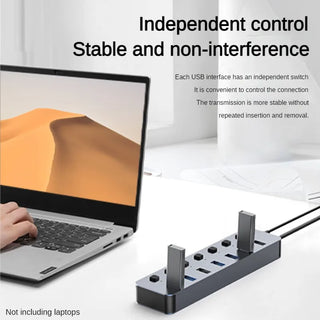 Lenovo USB3.0 Splinter Aluminum Alloy 10-in-1 Docking Laptop Connected To Hard Disk Keyboard and Mouse HUB Extension Cable Dock