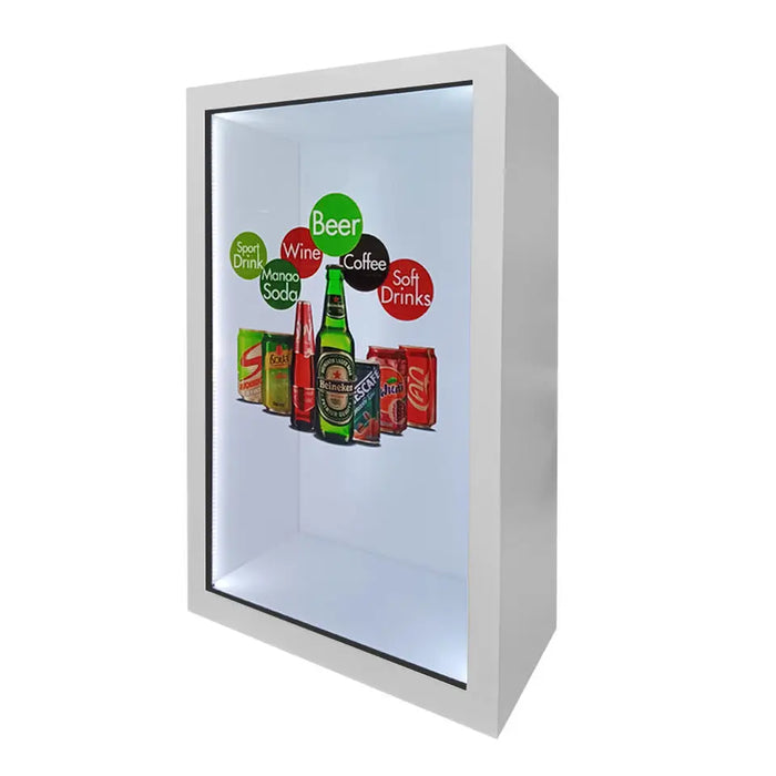 55'' 65'' 75'' 86'' inch Advertising Holographic Box, LCD Transparent LCD DisplayTouch Screen Box