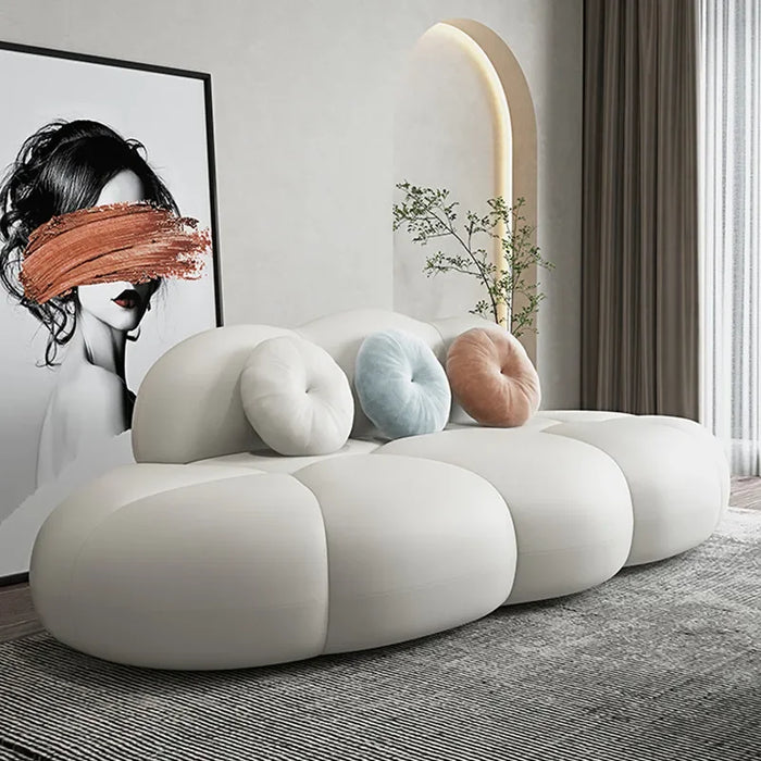 Cloud sofa Italian minimalism cashmere creativity light extravagance modern simple leisure special-shaped designer personality