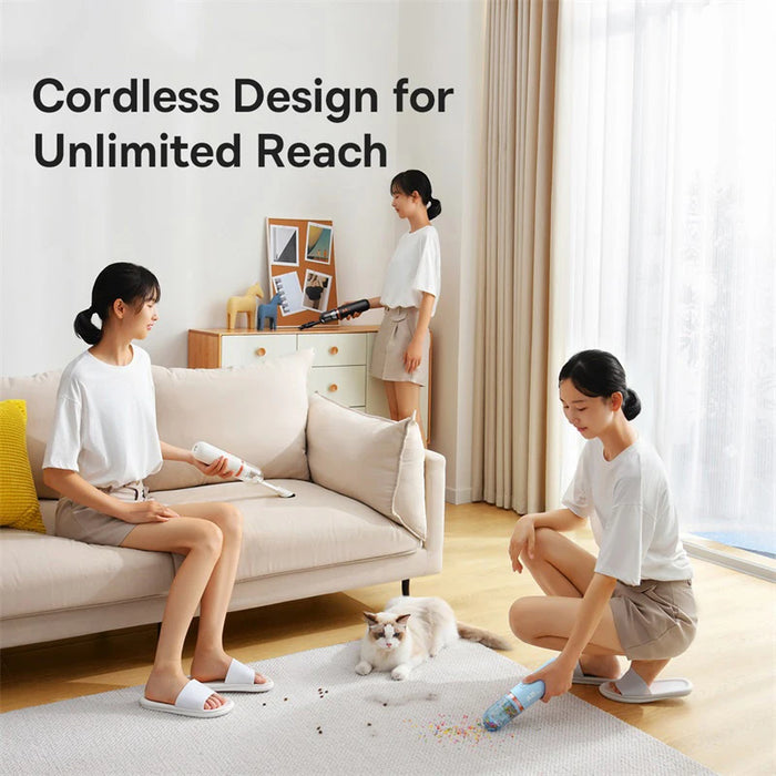 Baseus Car Vacuum Cleaner 6000Pa Wireless Portable Vacuum Cleaner Home Cleaning Mini Handheld  Wireless Portable Home Appliance