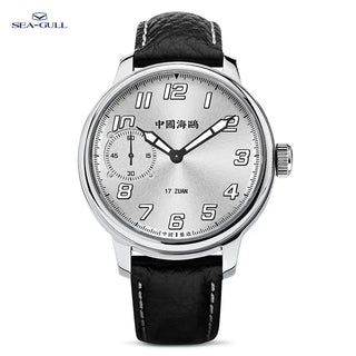 New Seagull Business Watch Men's Manual Mechanical Wristwatch Sapphire Crystal Waterproof Belt Watch For Man часы 6147