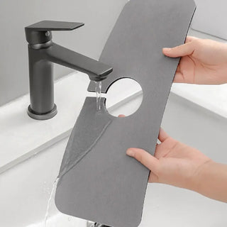Absorb Water Diatom Mud Faucet Draining Mat Quick Dry Countertop Sink Protector Non-Slip Simple Home Kitchen Bathroom Drying Mat