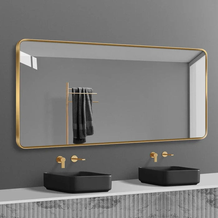 Large Full Body Mirror Vanity Toilet Interior Toilet Hanging Shaving Mirror Hairdressing Infinity Espejo Pared Home Improvement