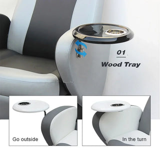 Beauty and nail salon furniture tilt and rotate, no tube vortex foot massage foot massage chair