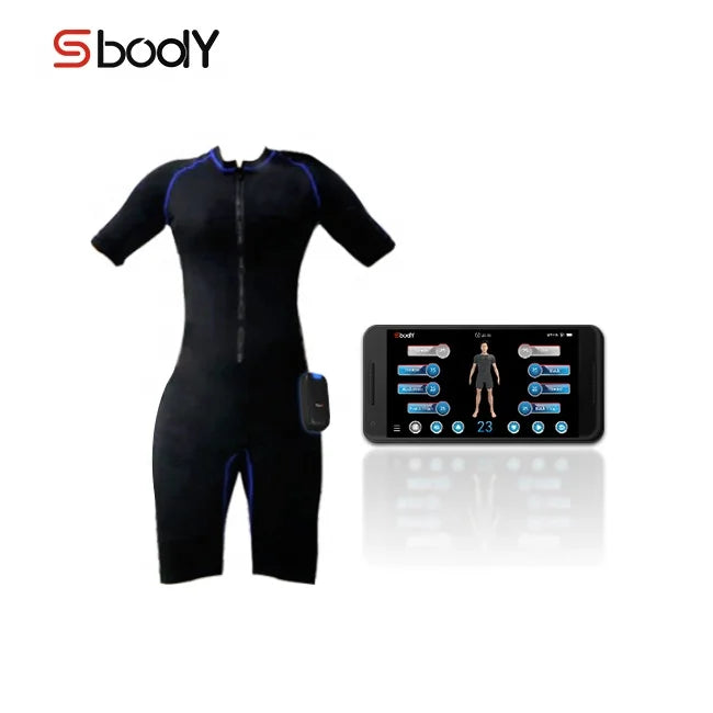 ems training suit for strong muscle gym   men