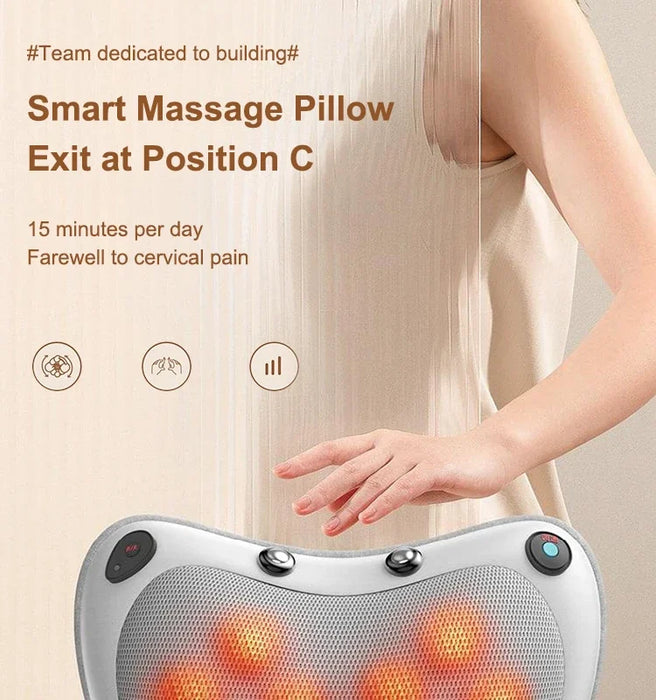 Butterfly type fits cervical spine curve scientific support sofa level comfortable massage pillow