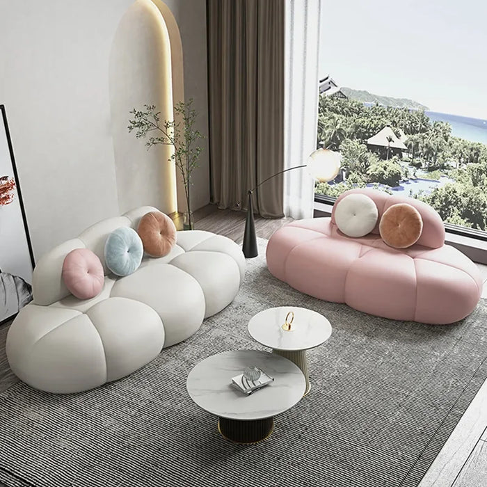 Cloud sofa Italian minimalism cashmere creativity light extravagance modern simple leisure special-shaped designer personality