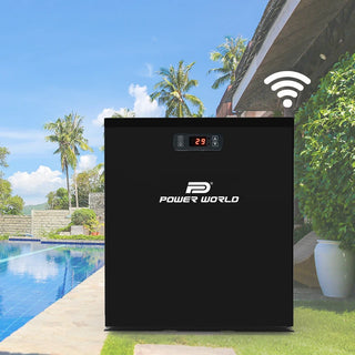 Smart wifi R32 above ground pool heater R32 gas electric water heater for swimming pool