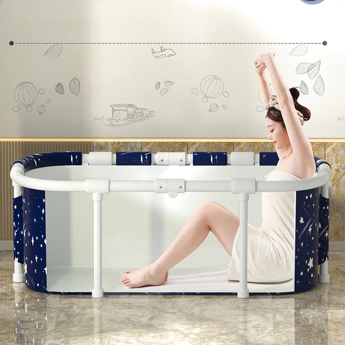 Useful Things Home Simple Bathtub Adult Folding Goods Elderly Ice Bath Tub Pedicure Foot Portable Tina Plegable Acrylic Adults