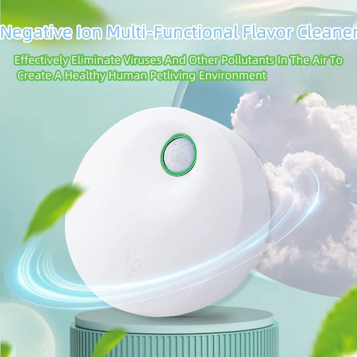 Cat Odor Purifier Box Eliminator For Cat Dog Deodorizer Dog Toilet Rechargeable Air Cleaner Pets Deodorization