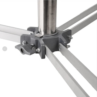 China offer high quality heavy duty stainless steel tripod light stands for stage studio lights