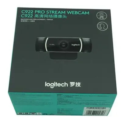 webcam HD C922 1080P full 720P built-in microphone video call recording, background switch (including t