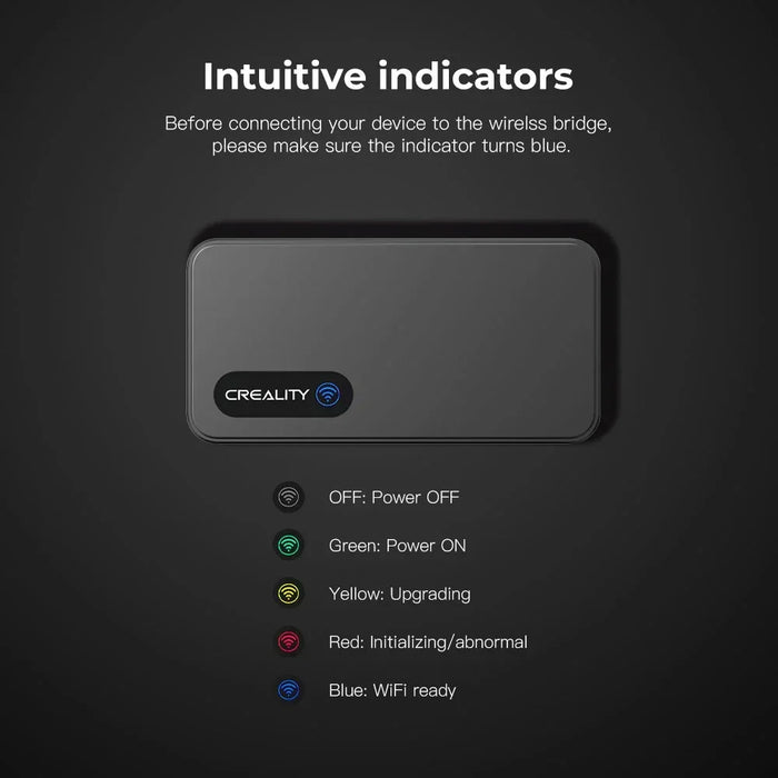 CREALITY Upgrade Kit for Wireless Scanning for CR-Scan Ferret/ Ferret SE WiFi6 Wireless Bridge Support Win/MAC/iOS/Android