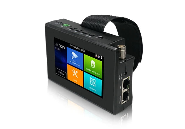 4 inch  IPC-1800ADH Plus wrist 4K H.265 IP CVBS CVI TVI AHD 5-in-1 CCTV Tester  with 8MP TVI/ CVI/AHD, 4K H.265 IP, CVBS camera