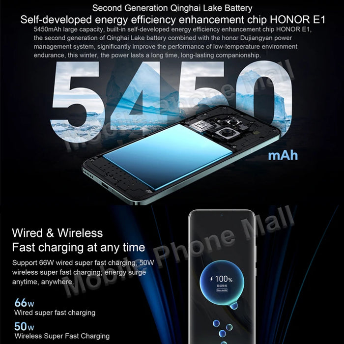 New Original HONOR Magic 6 5G Phone 6.78 inches OLED 120Hz Screem Snapdragon 8 Gen 3 Battery 5450mAh NFC GMS Smartphone