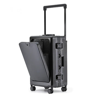 TRAVEL TALE 20"24" Inch Retro Spinner Rolling Luggage Laptop Trolley Suitcase Bag On Wheels