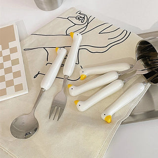 Durable Travel Flatware Odorless New Knife Fork Spoon Creative Portable Dinnerware Set Gift For Relatives Family Friends Safe