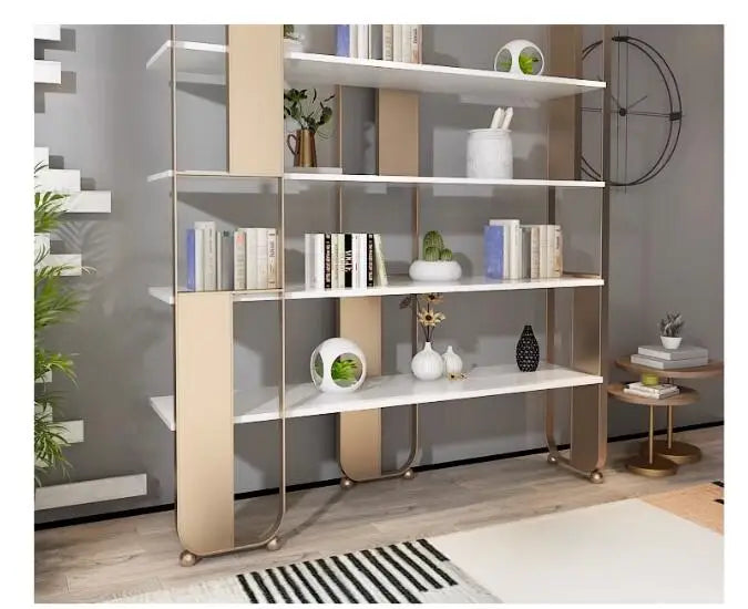 Partition shelf Exhibition shelf Office multi-storey bookshelf floor decoration shelf