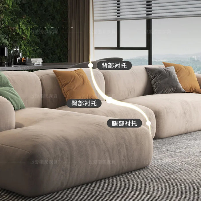 3 Seater Modern Living Room Sofa Bed Foam Xxl Couch Adultsl Designer Longue Sofa Armchair Floor Italian Divano Salon Furniture