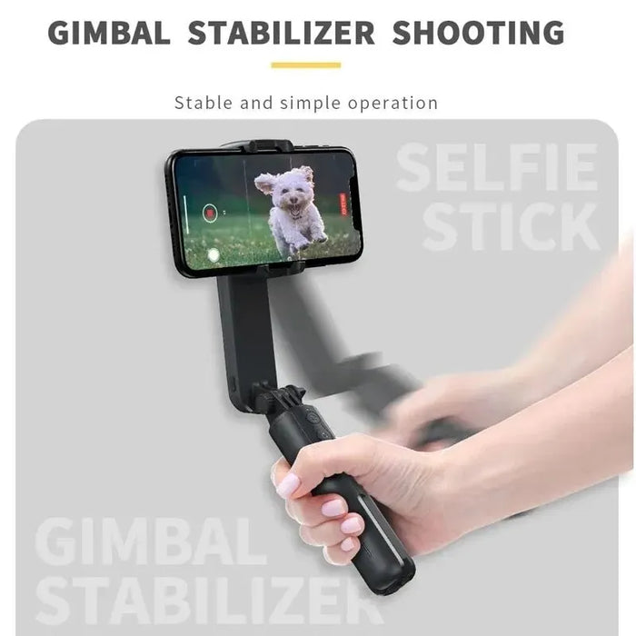 AliExpress Collection Handheld Gimbal Stabilizer Selfie Stick L09 Bluetooth Mobile Phone Holder Adjustable Fill Light Selfie